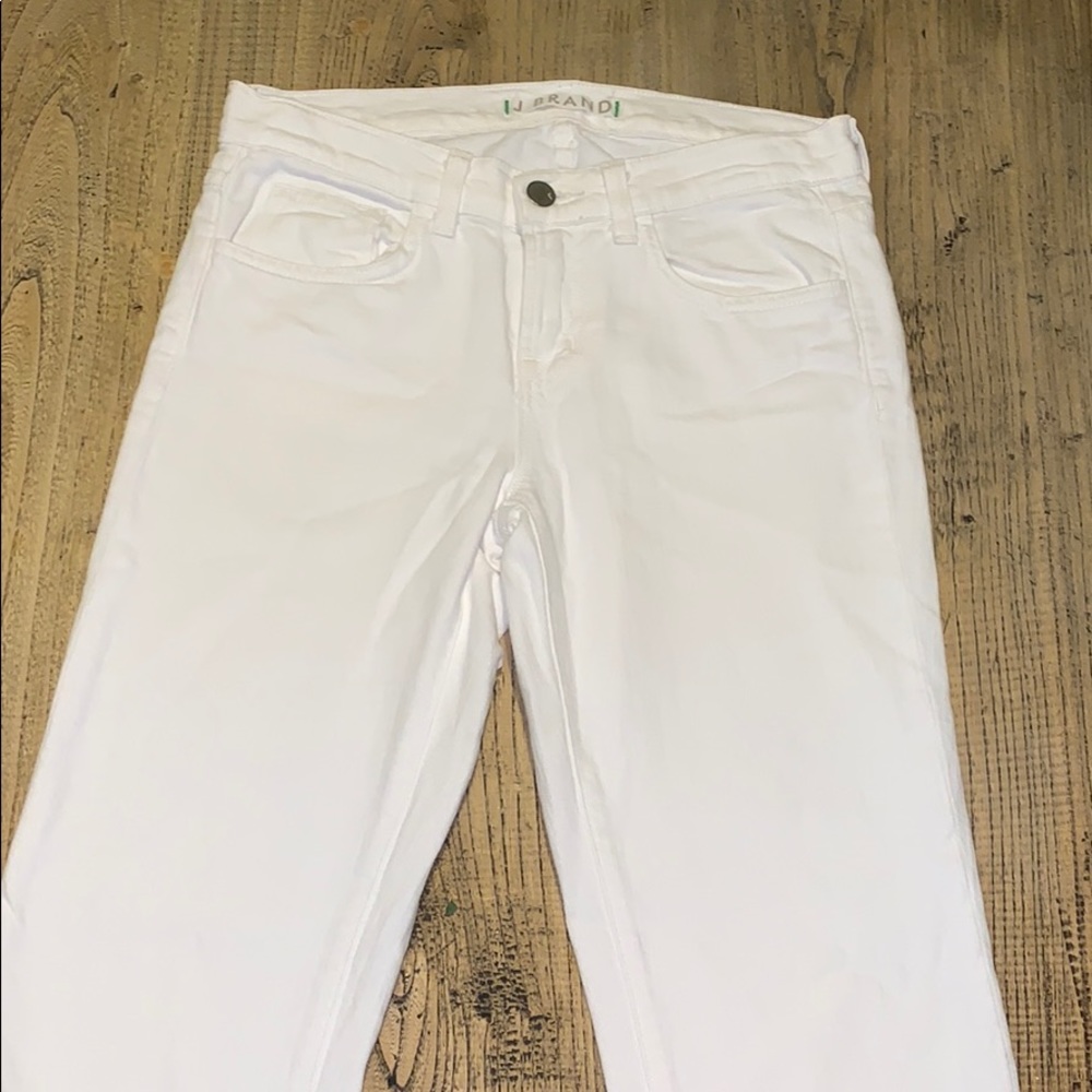 J Brand White Jeans